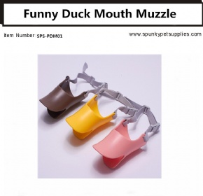 Funny Duck Bill Style Dog Mouth Muzzle