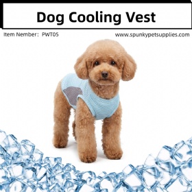 Dog Cooling Vest summer pet clothes Ice Silk Feel, Sun Protection, Reusable – 3H Cooling Effect