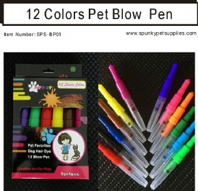 12 colors Pet Blow Pen (SPS-BP01)